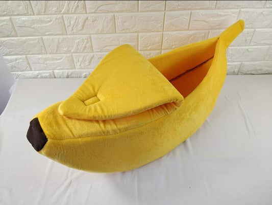 Cozy Banana Dog Bed - The Ultimate Snuggle Spot For Your Furry Friend-10