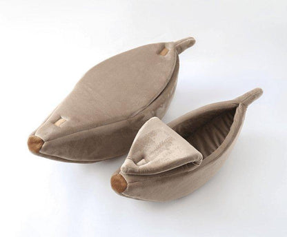Cozy Banana Dog Bed - The Ultimate Snuggle Spot For Your Furry Friend-6