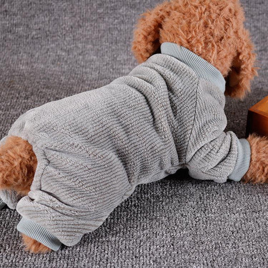 Cozy Canine Comfort Flannel Four-Legged Leisure Wear