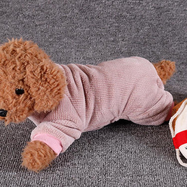 Cozy Canine Comfort Flannel Four-Legged Leisure Wear