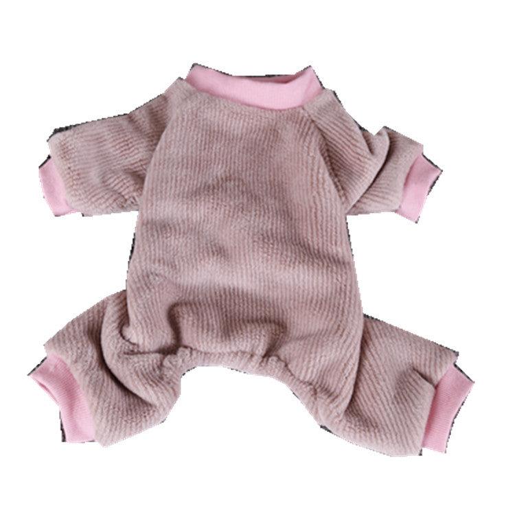 Cozy Canine Comfort Flannel Four-Legged Leisure Wear