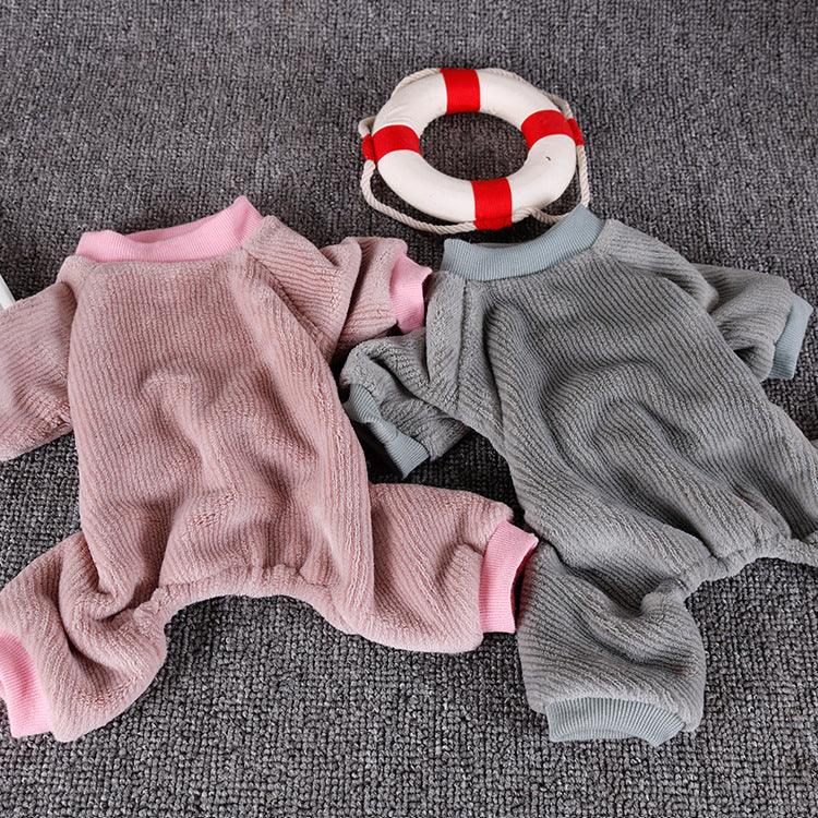 Cozy Canine Comfort Flannel Four-Legged Leisure Wear