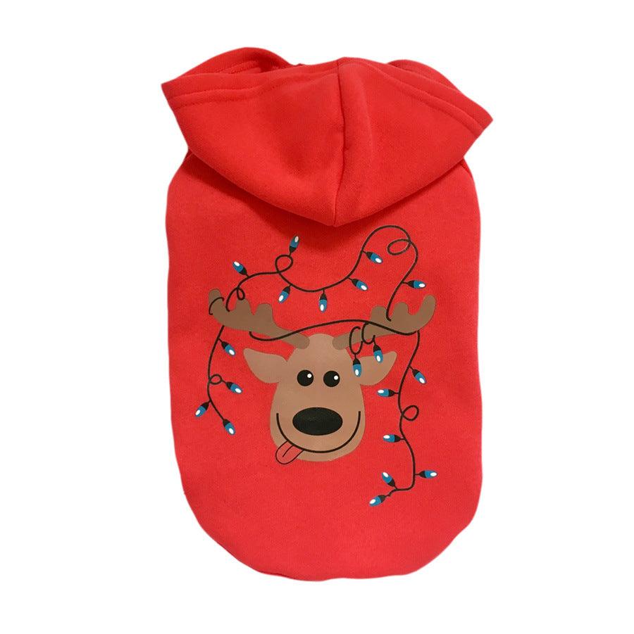Cozy Cotton Dog Christmas Sweater - Festive Attire For Your Furry Friend