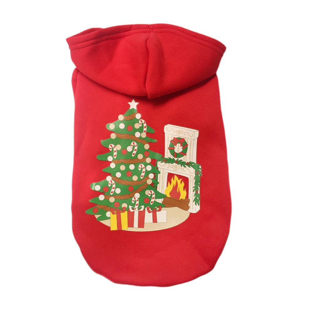 Cozy Cotton Dog Christmas Sweater - Festive Attire For Your Furry Friend