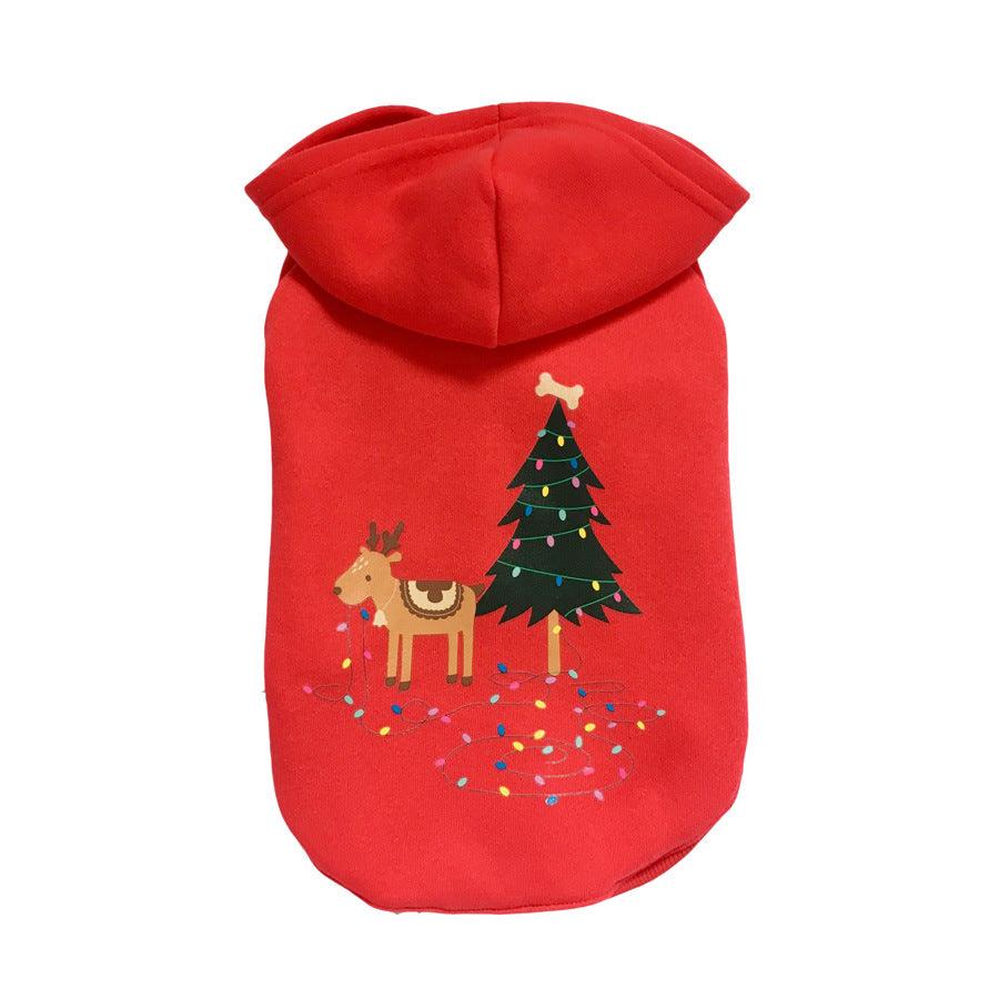 Cozy Cotton Dog Christmas Sweater - Festive Attire For Your Furry Friend