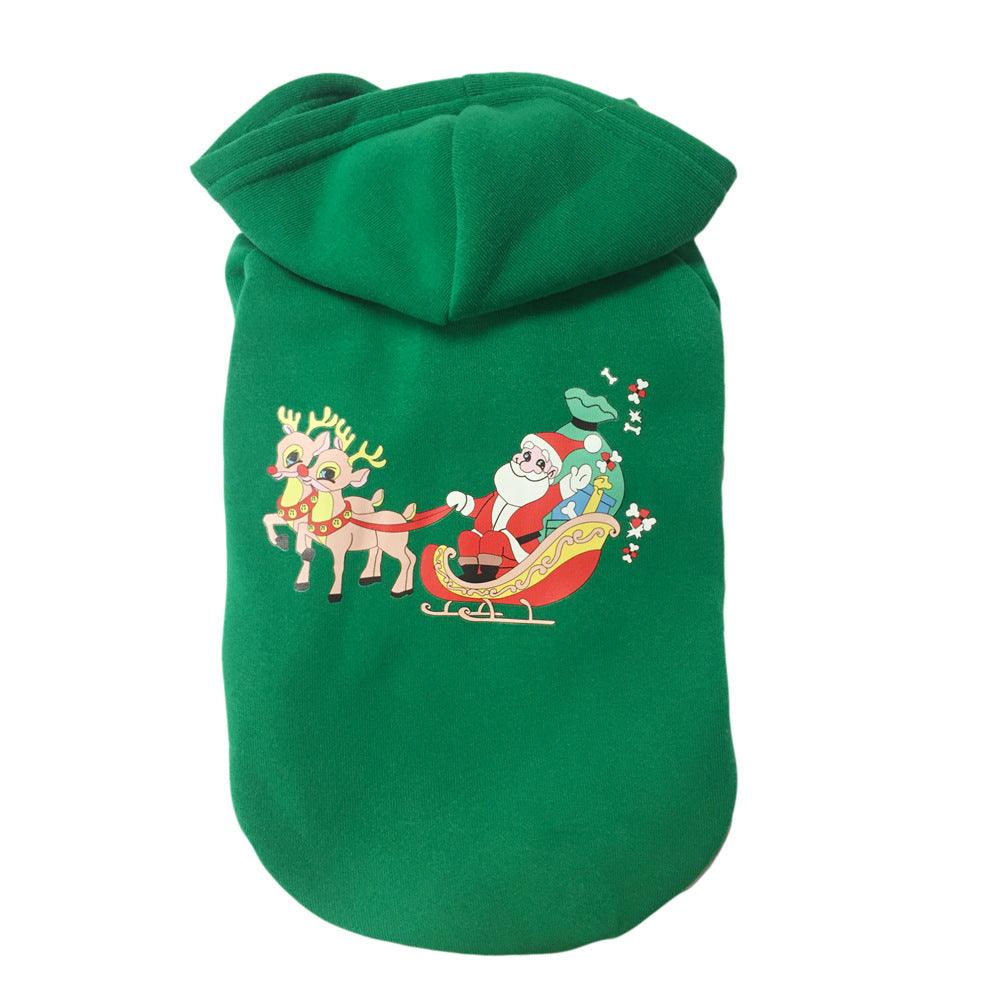 Cozy Cotton Dog Christmas Sweater - Festive Attire For Your Furry Friend