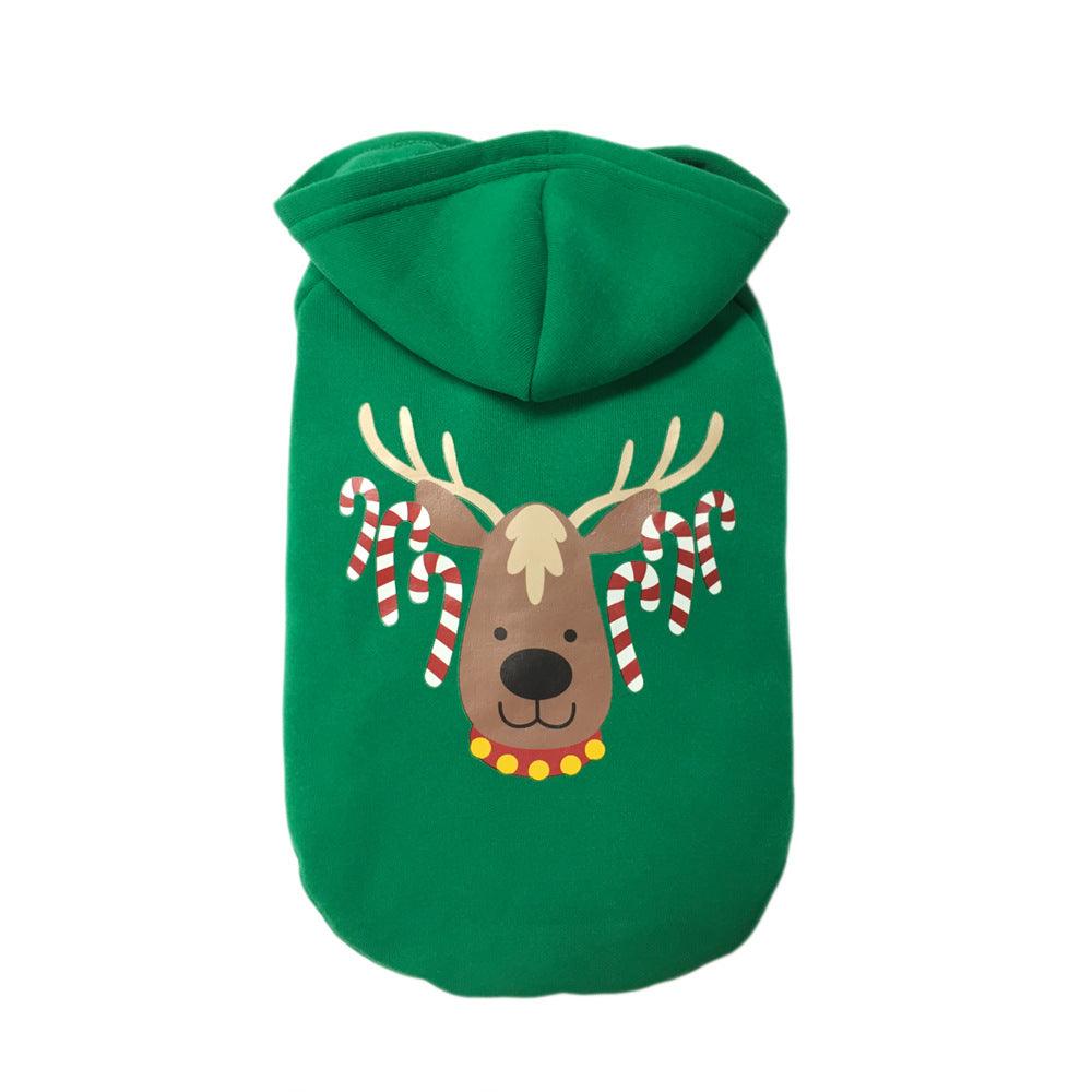 Cozy Cotton Dog Christmas Sweater - Festive Attire For Your Furry Friend