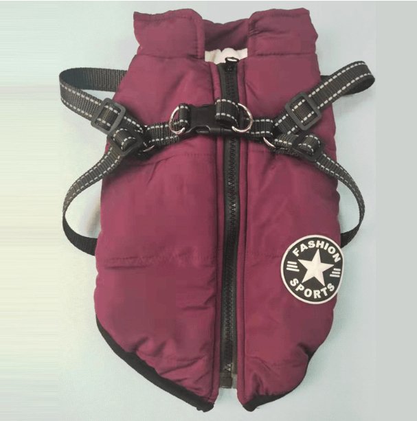Cozy Cotton Padded Pet Clothes For Autumn And Winter