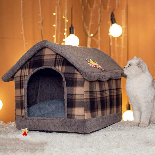 Cozy Haven Pet Retreat - The Ultimate Four-Seasons Pet House-0