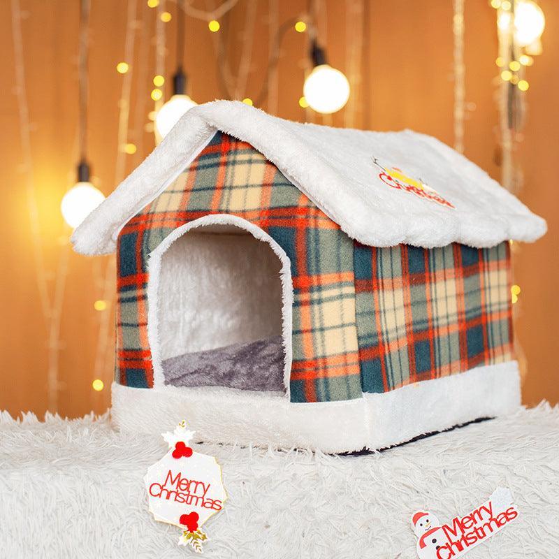 Cozy Haven Pet Retreat - The Ultimate Four-Seasons Pet House-1