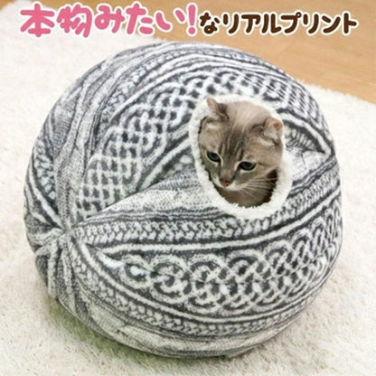 Cozy Haven: The Ultimate Spherical Cat House-4