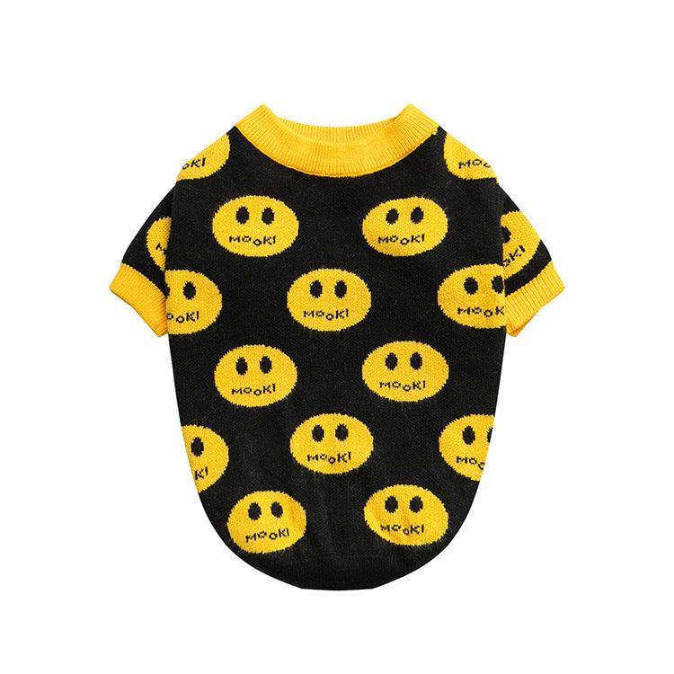Cozy Woolen Pet Sweater: The Mk9 Smile Sweater For Dogs And Cats