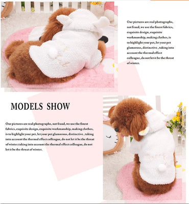 Cozy Woolly Sheep Pet Costume