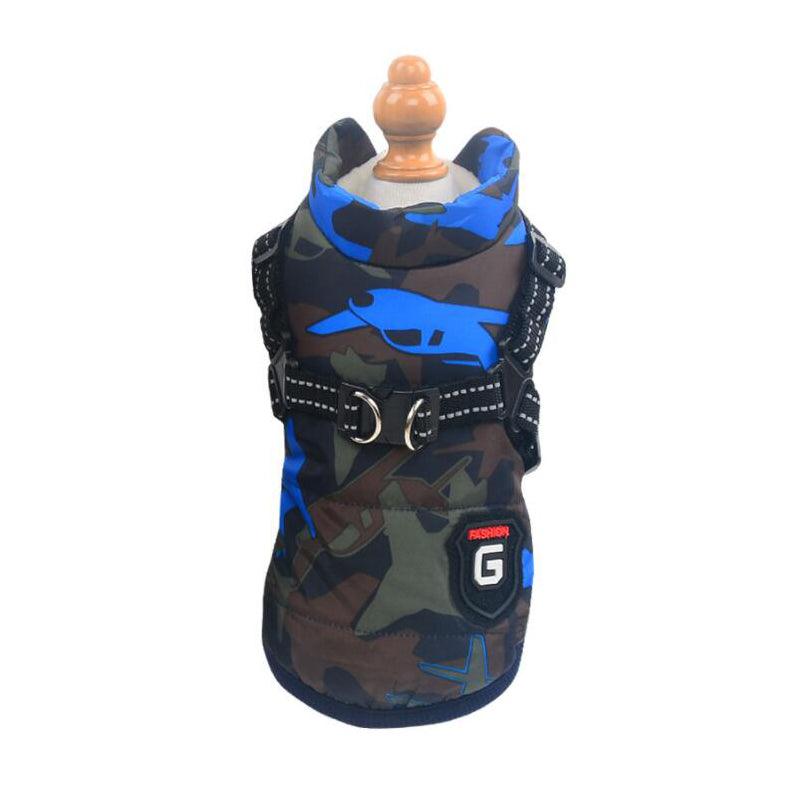 Cozycanine Integrated Cotton Vest - Stylish Winter Apparel For Dogs