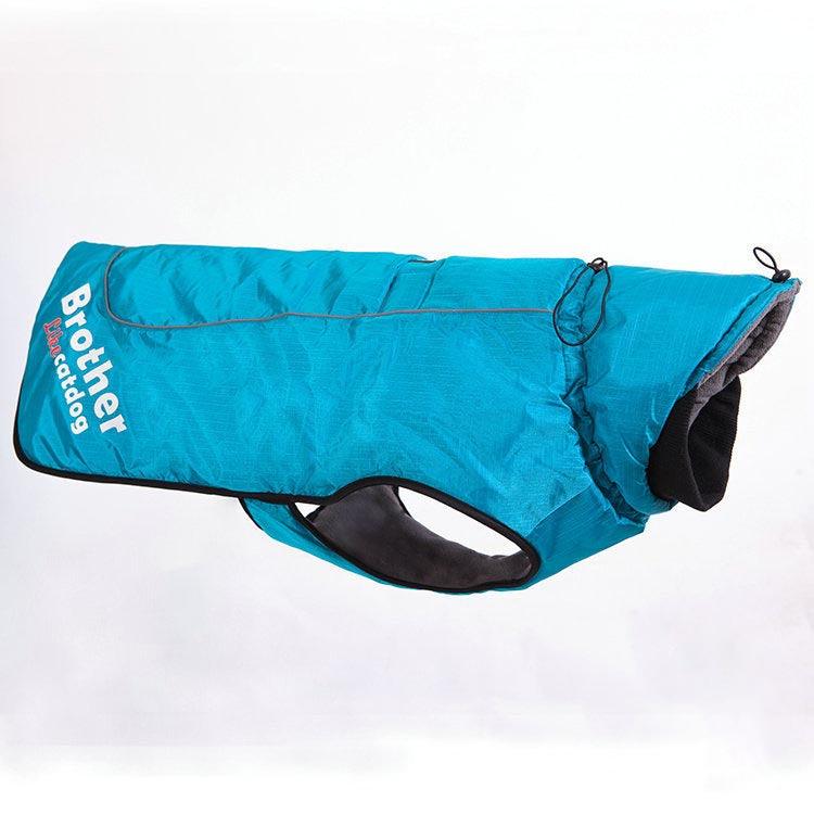 Fashionable Waterproof And Reflective Nylon Pet Raincoat