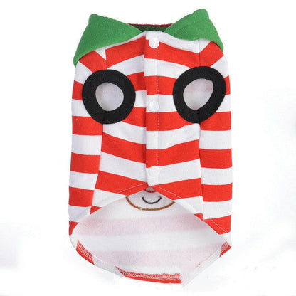 Festive Furry Friend Holiday Jacket-3