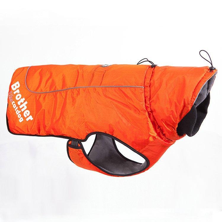 Fashionable Waterproof And Reflective Nylon Pet Raincoat