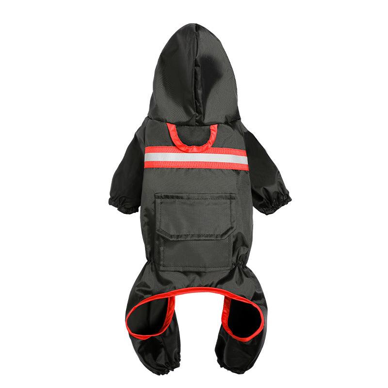 Reflective Pet Raincoat: Keep Your Furry Friend Safe And Dry