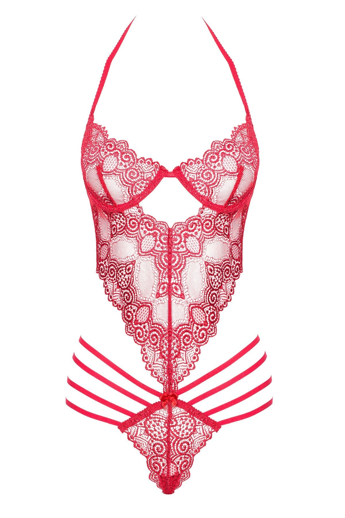 Strappy Lace Teddy Beauty Night Denver-2