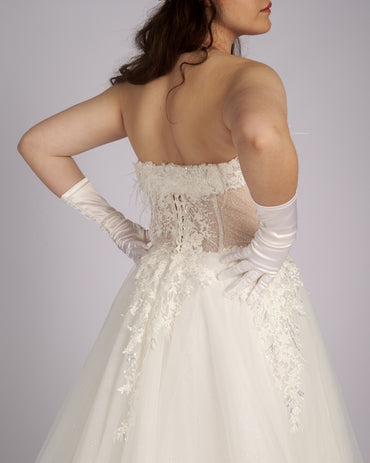 Roberta White Swan Wedding Dress-1