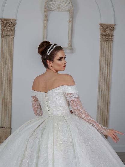 Azze ballgown wedding dress-6