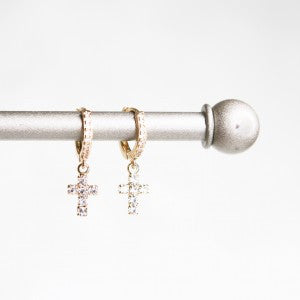 Grace Huggie Hoops (Gold or Silver)