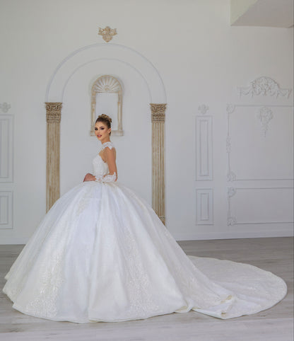 Oden ballgown wedding dress