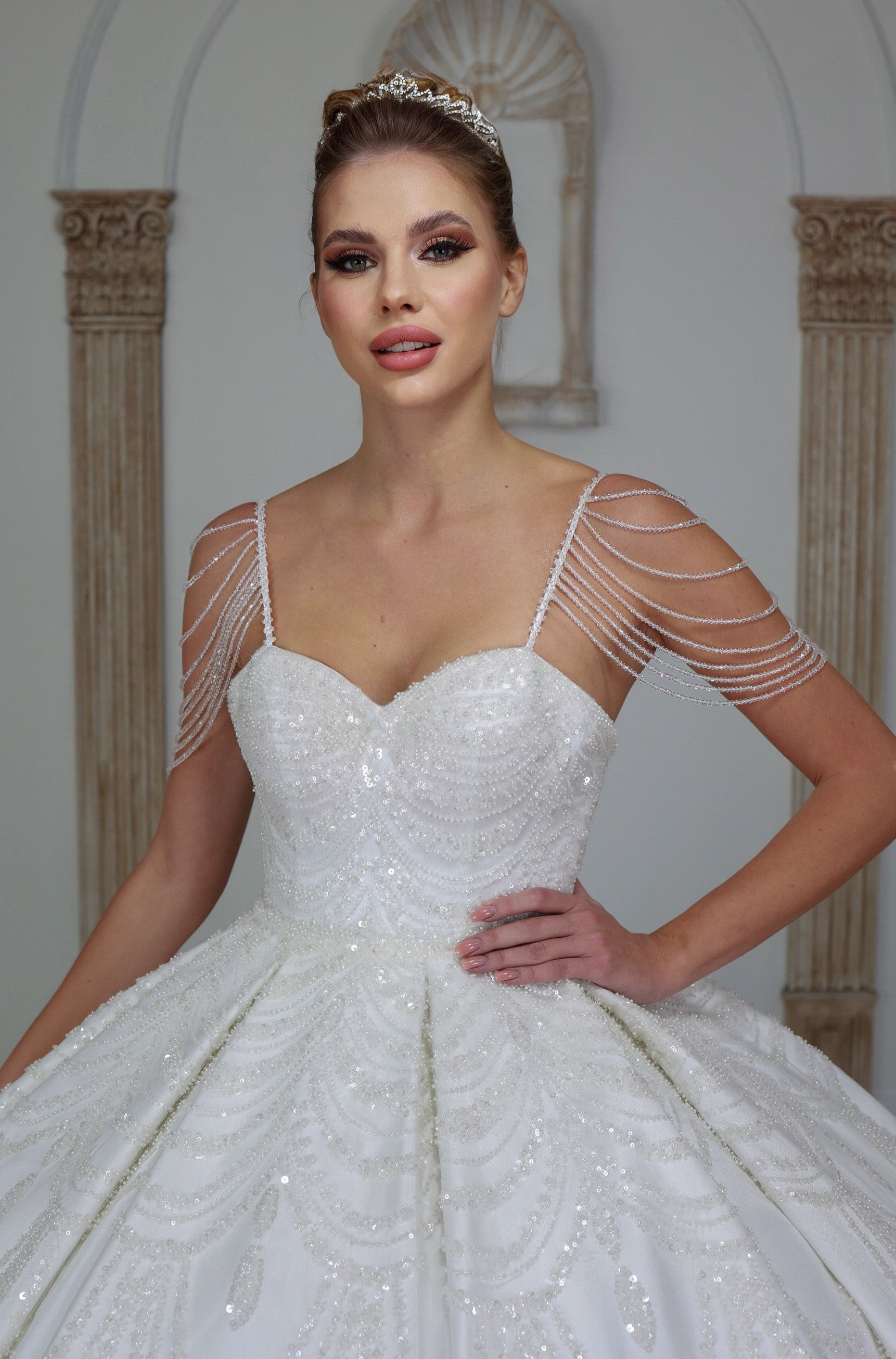 Devin ballgown wedding dress-0