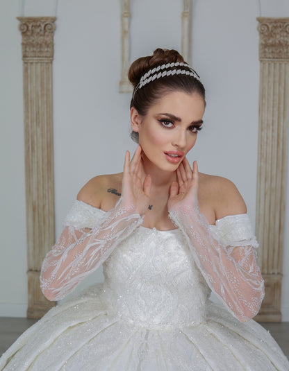 Azze ballgown wedding dress-2