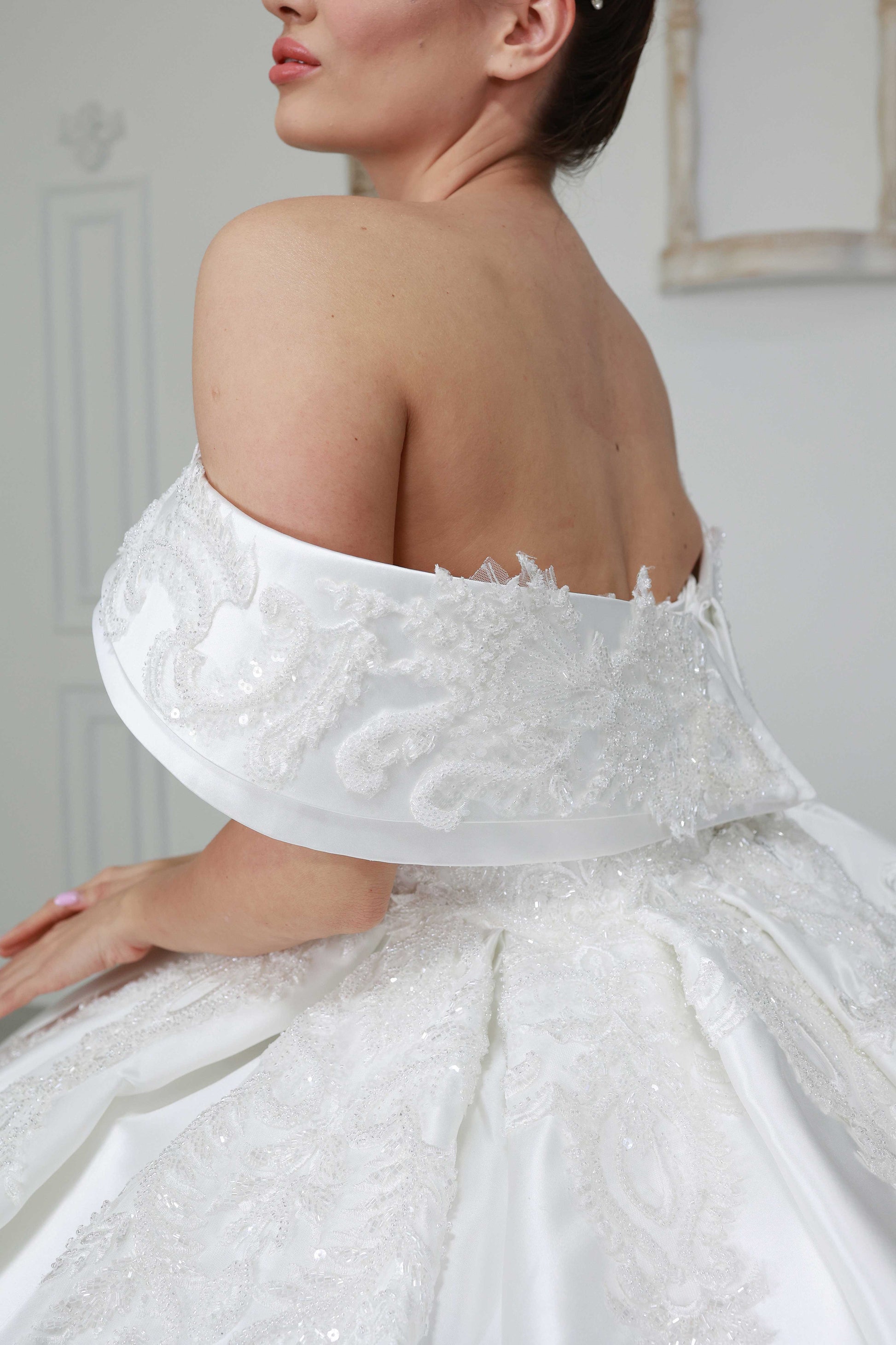 Petek ballgown wedding dress