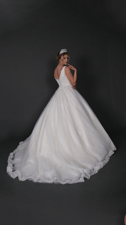 KARDEN a line wedding dress-3