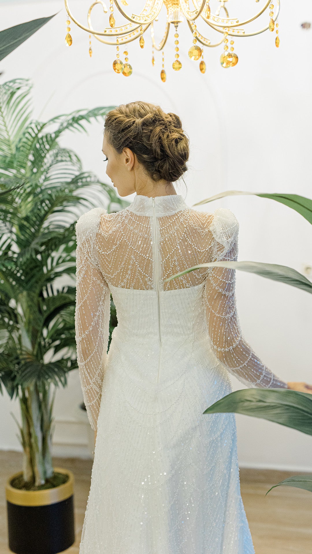 BERRAK column wedding dress-4