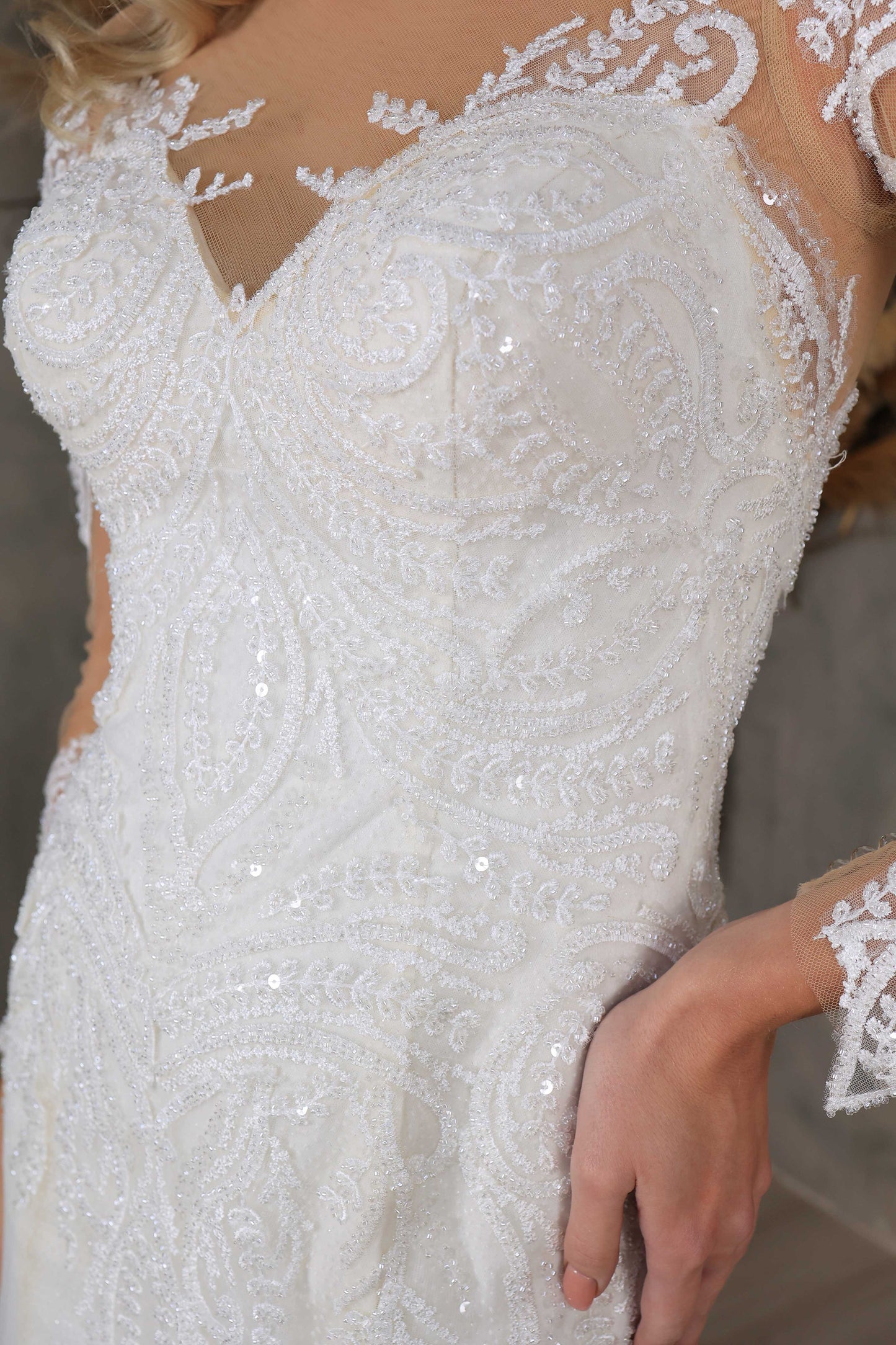 Efruz mermaid wedding dress-2