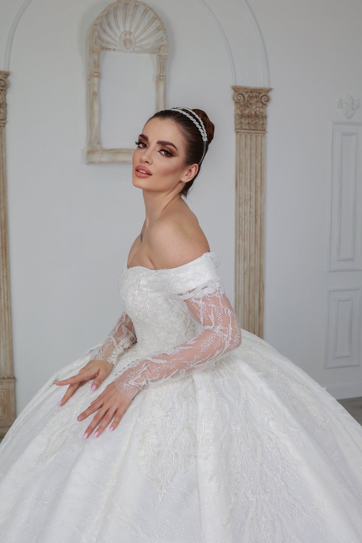 Azze ballgown wedding dress-4