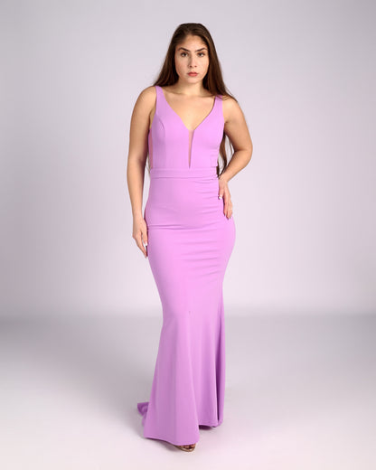 Aster lilac dress" evening dresses"-0