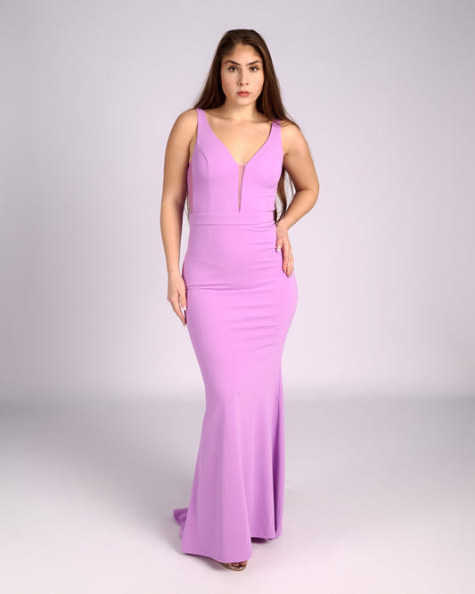 Aster lilac dress" evening dresses"-0