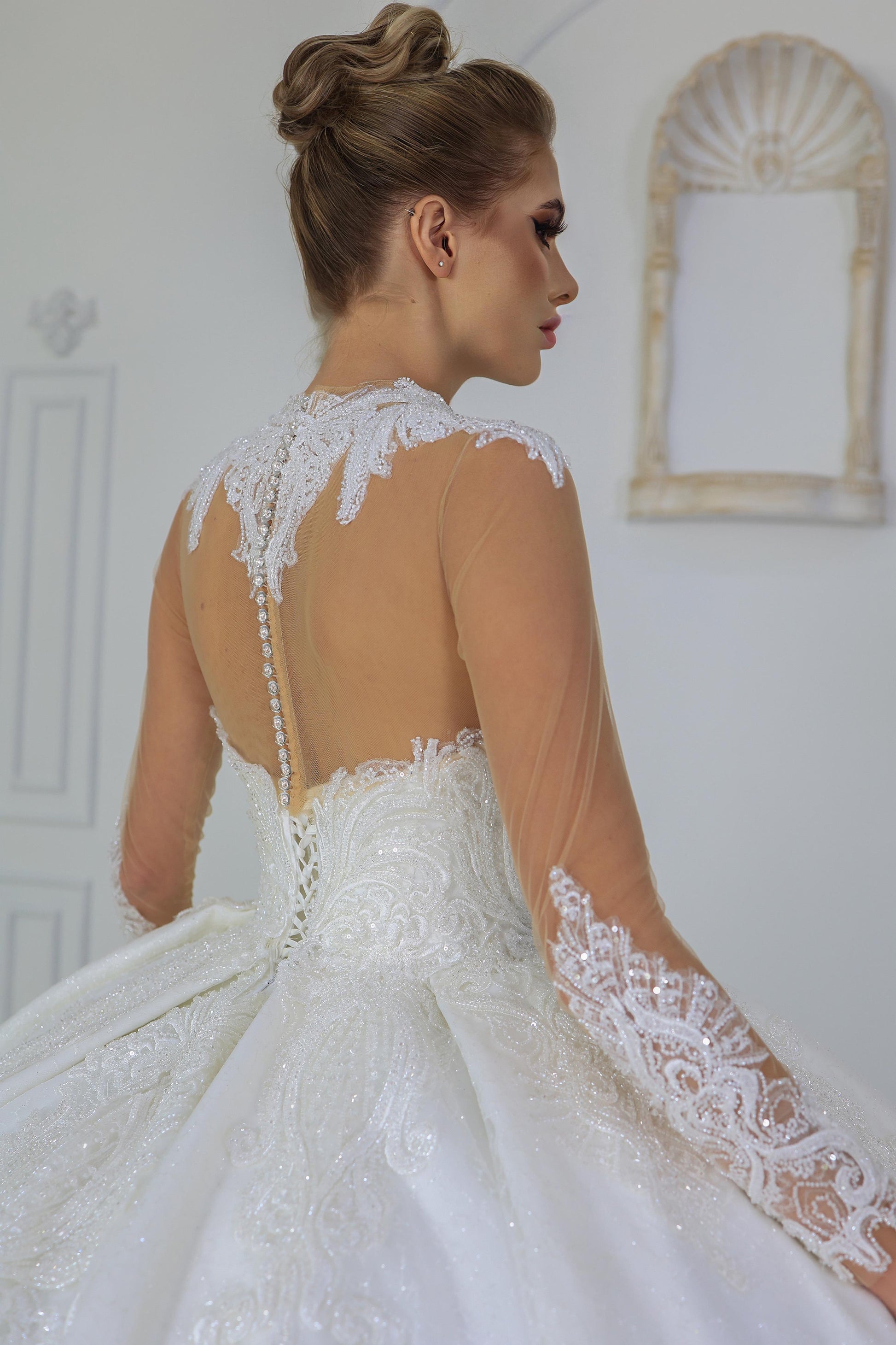 Oden ballgown wedding dress