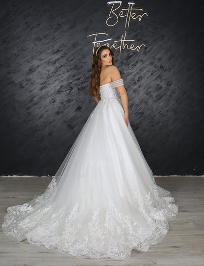 Nina a line wedding dress-5