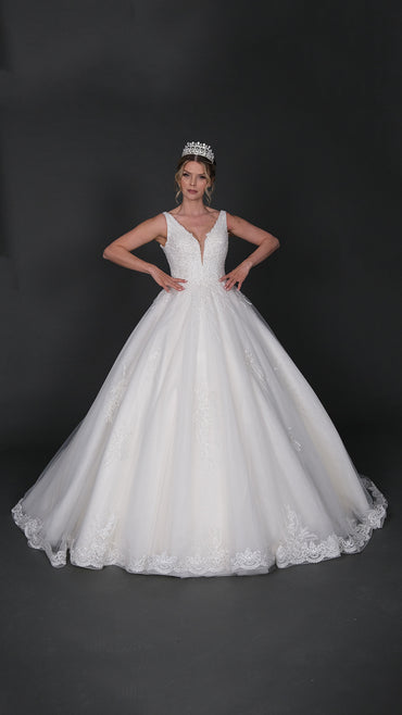 KARDEN a line wedding dress-1