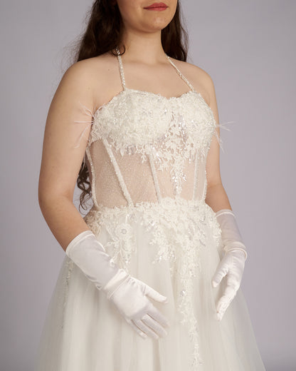 Roberta White Swan Wedding Dress νυφικά φορεματα