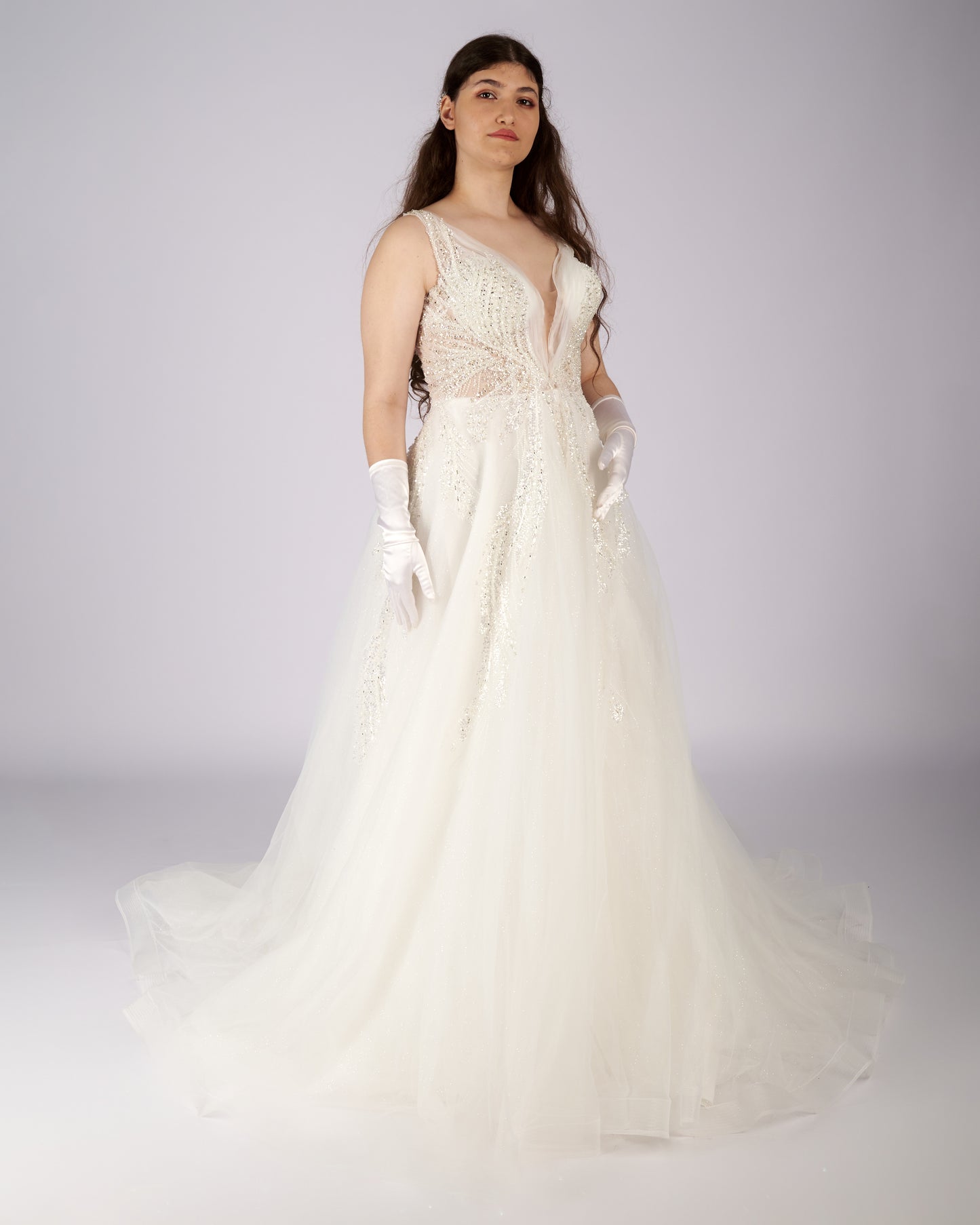 Aurelia Crystal Beaded Bridal Gown wedding dresses-0