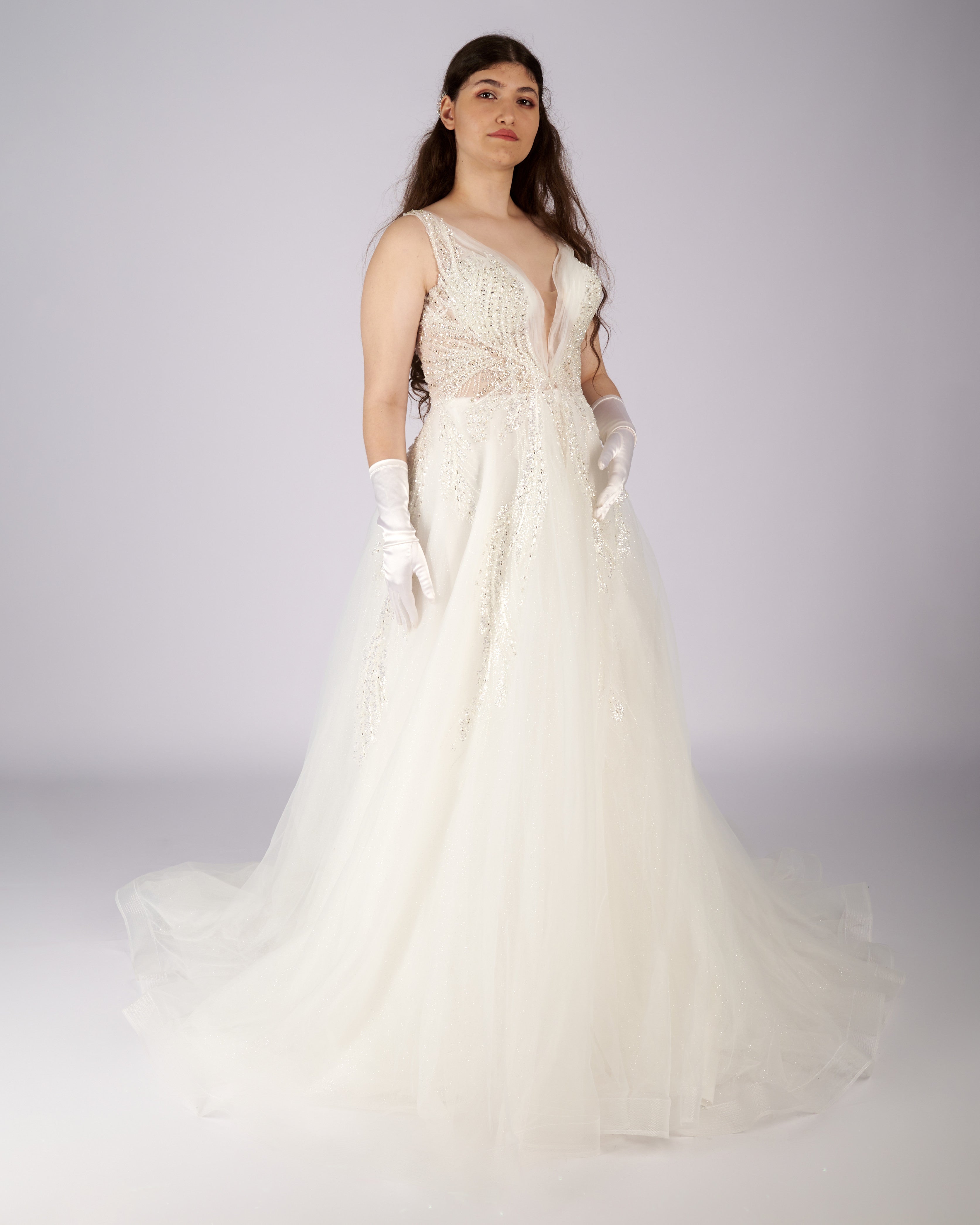 Aurelia Crystal Beaded Bridal Gown wedding dresses-0