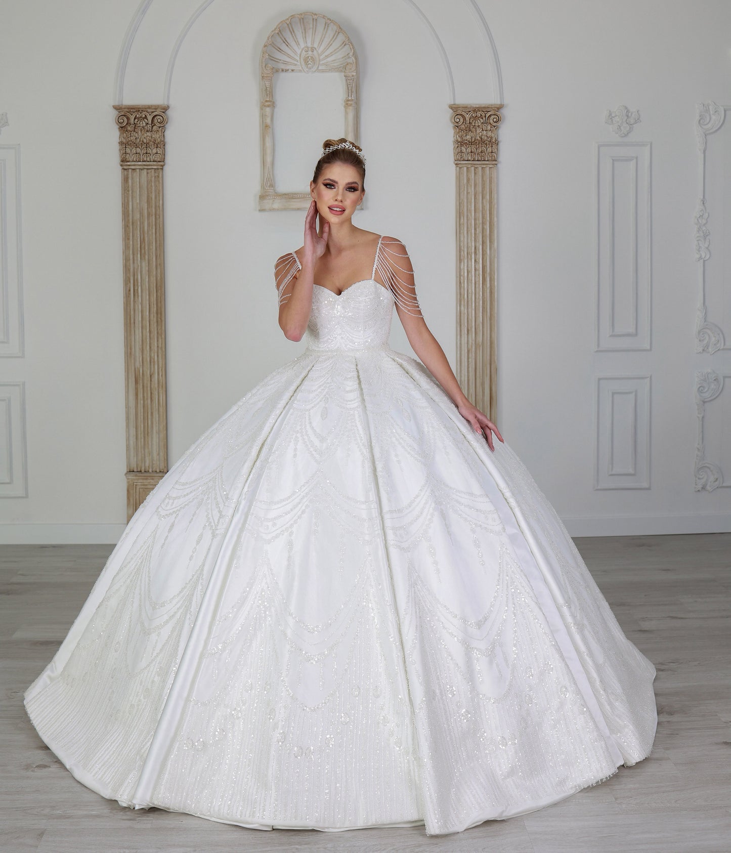 Devin ballgown wedding dress-1