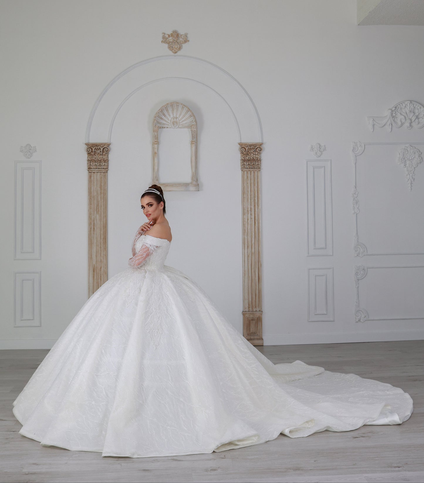 Azze ballgown wedding dress-5