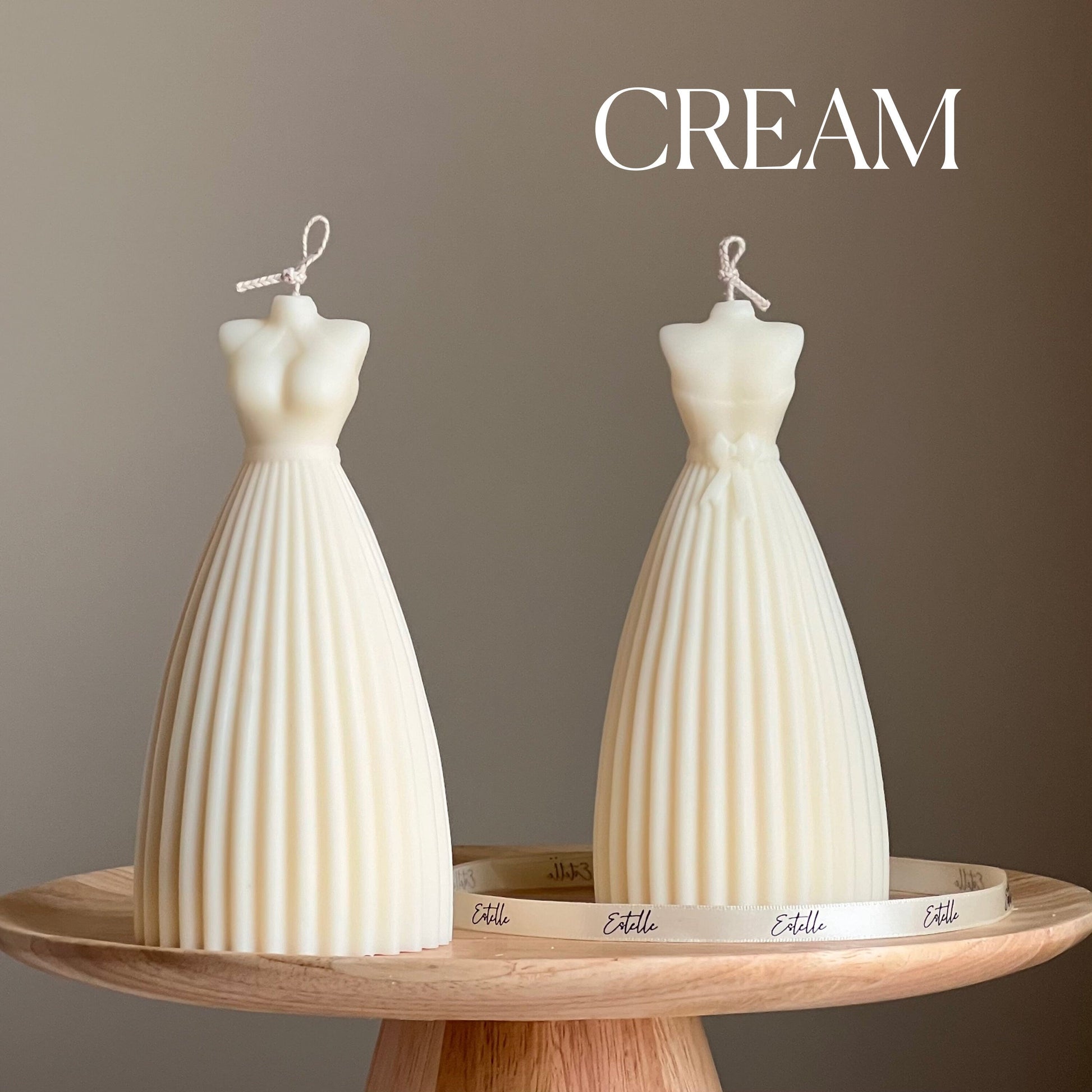 Wedding Dress Candle