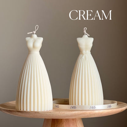 Wedding Dress Candle