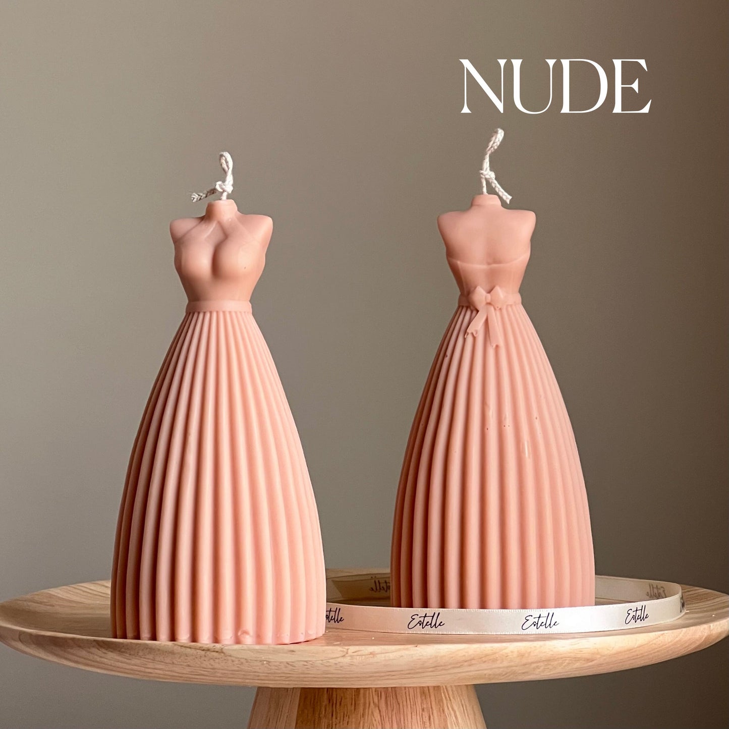 Wedding Dress Candle