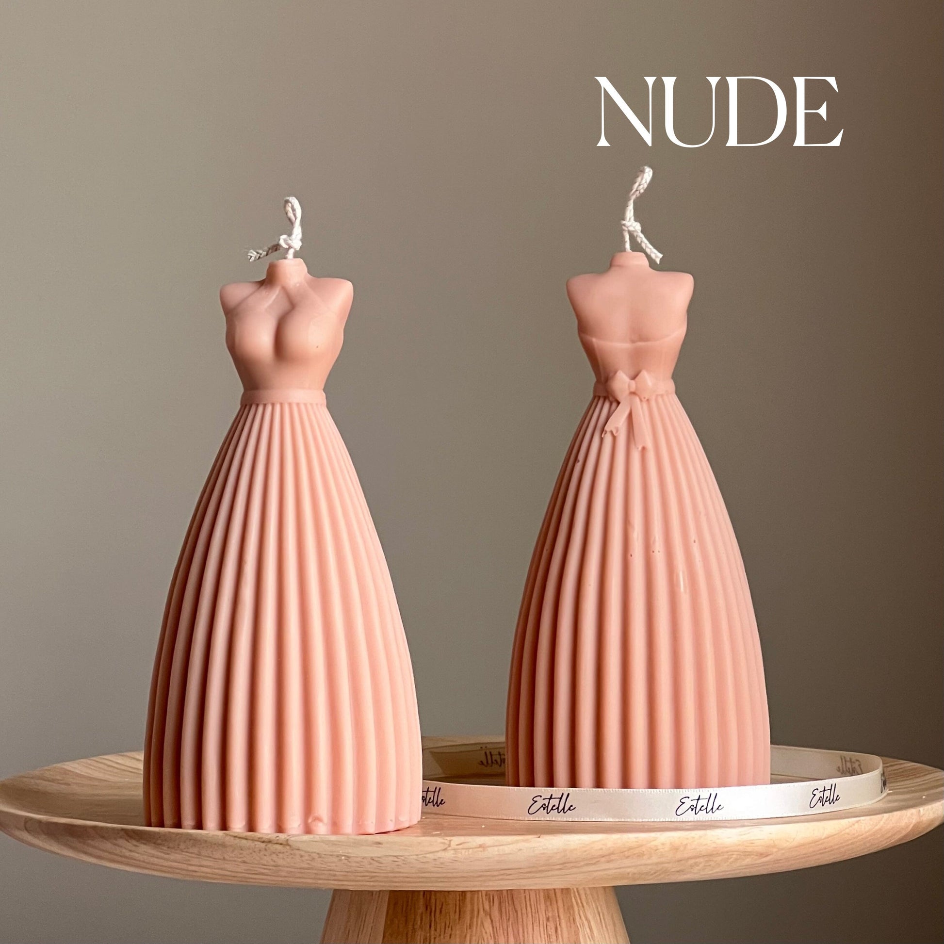 Wedding Dress Candle