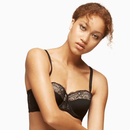 Blush Escape Longline Strapless Padded Lace Bra-4