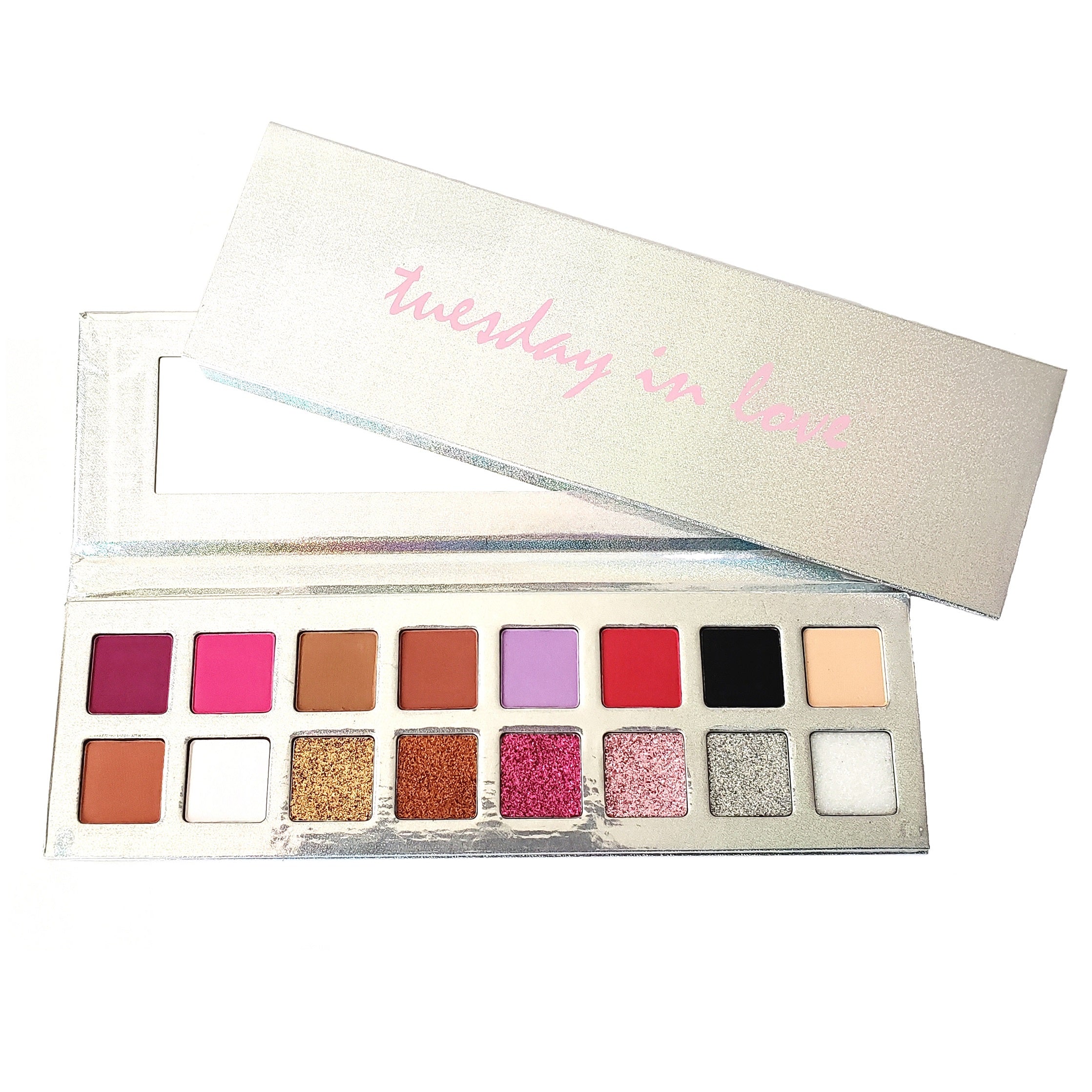 Glitter Berry Halal Eyeshadow Palette